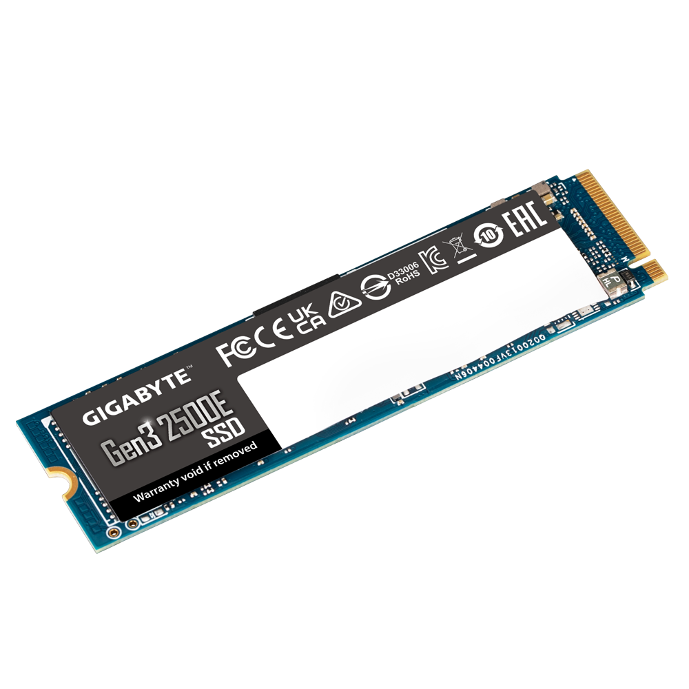 Диск SSD Gigabyte Gen3 2500E 500GB NVMe M.2 2280 - G325E500G