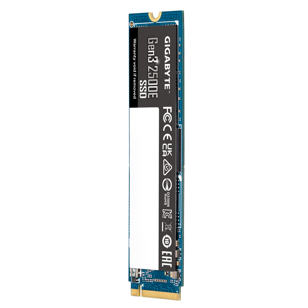 Диск SSD Gigabyte Gen3 2500E 500GB NVMe M.2 2280 - G325E500G