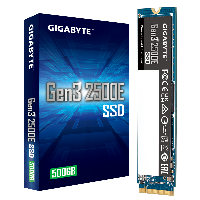 Диск SSD Gigabyte Gen3 2500E 500GB NVMe M.2 2280 - G325E500G