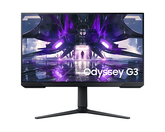 Монитор SAMSUNG 27AG320 27"Odyssey G3, VA, FHD 1920x1080, 165Hz, 1 ms, FreeSync, DisplayPort, HDMI, Черен