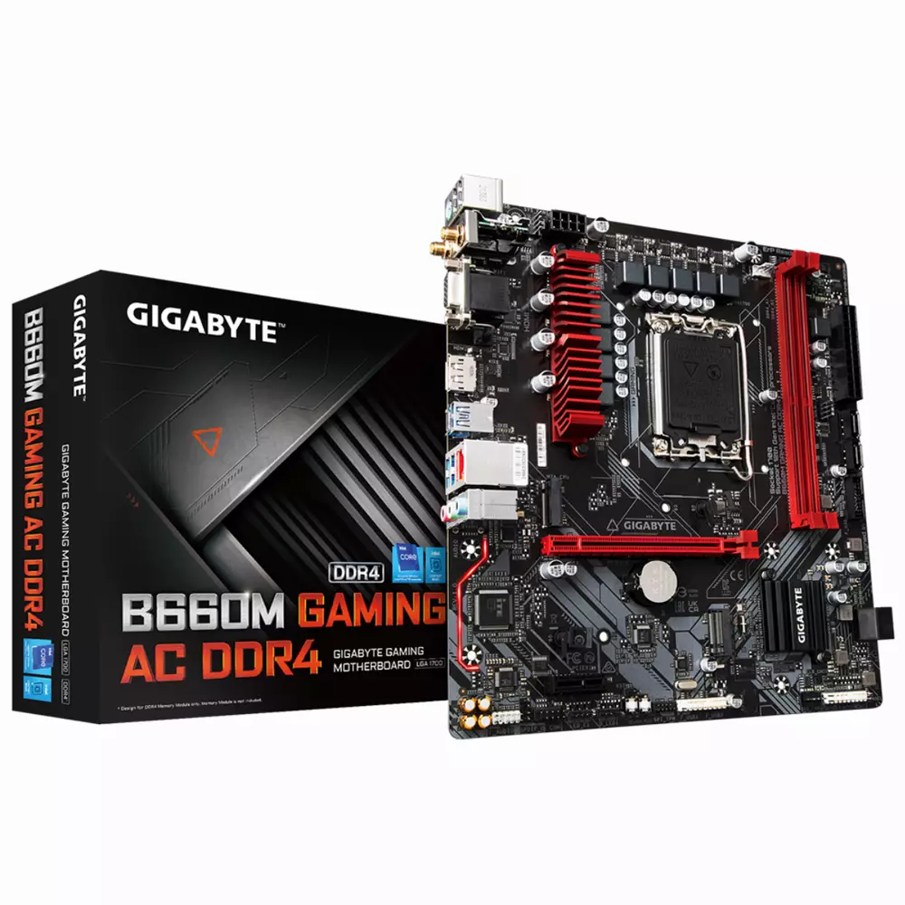 Дънна платка Gigabyte B660M GAMING AC WiFi LGA1700 DDR4