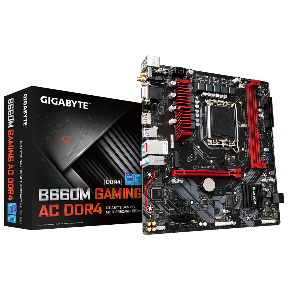 Дънна платка Gigabyte B660M GAMING AC WiFi LGA1700 DDR4