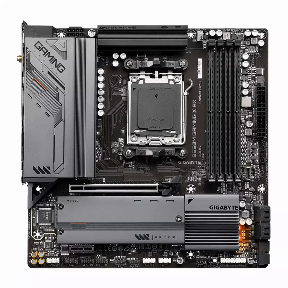 Дънна платка Gigabyte B650M GAMING X AX WiFi 6E AM5