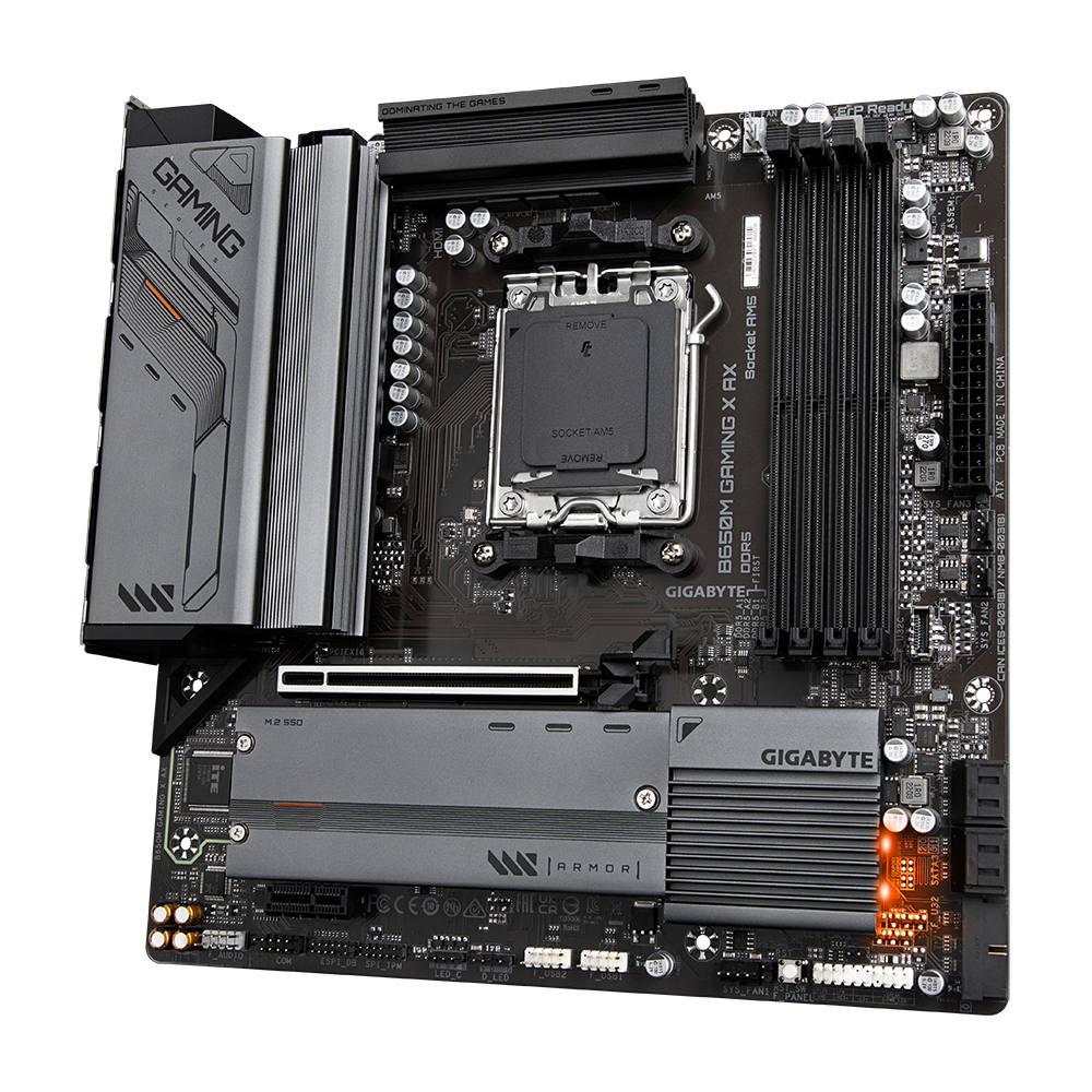 Дънна платка Gigabyte B650M GAMING X AX WiFi 6E AM5