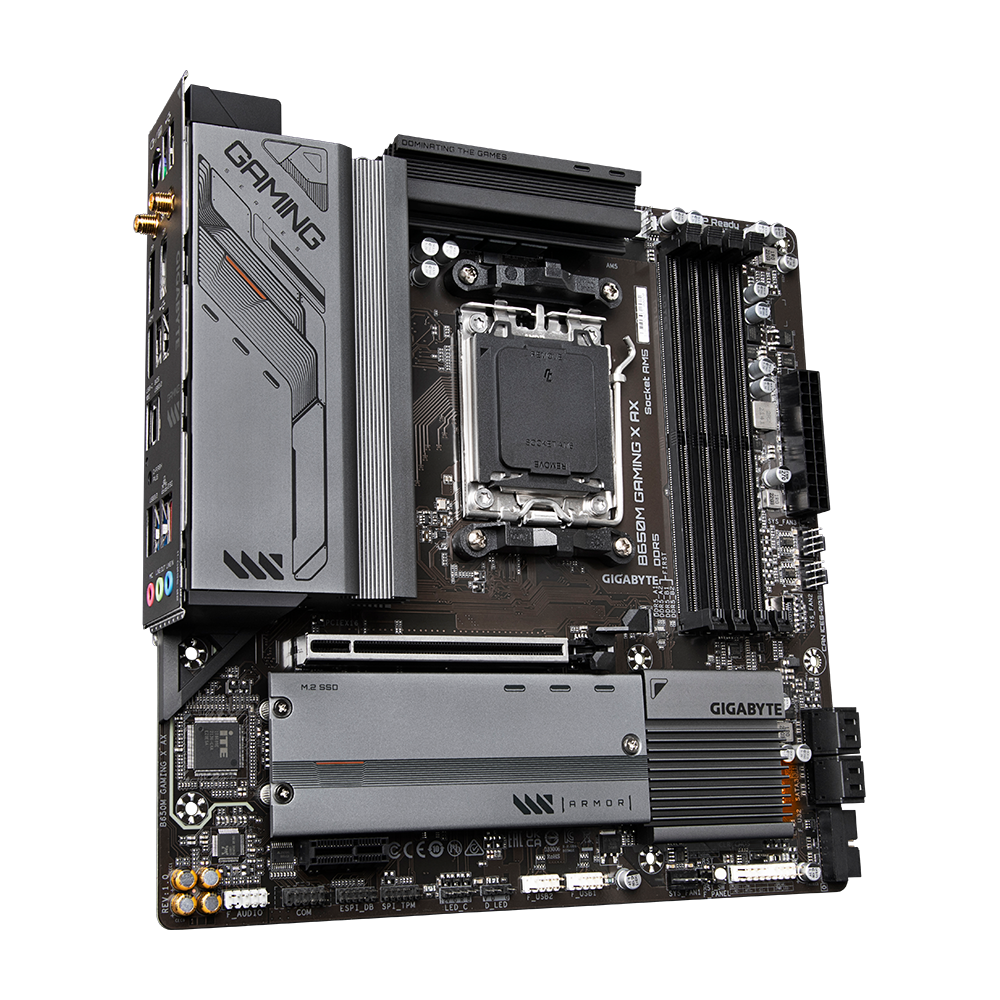 Дънна платка Gigabyte B650M GAMING X AX WiFi 6E AM5