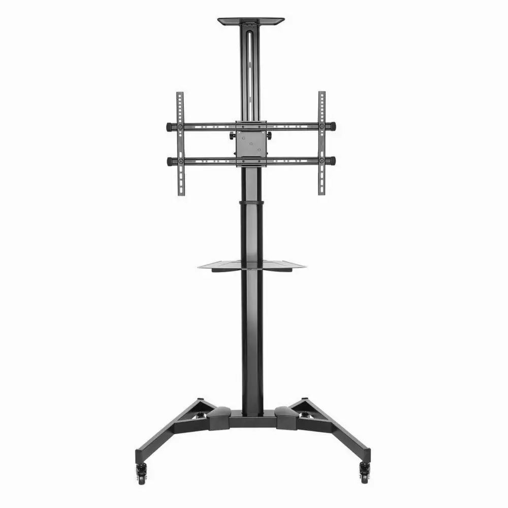 Мобилна стойка Ewent ACT AC8370,  За под, Регулируема, 32"-70", VESA, До 50 кг., Черна