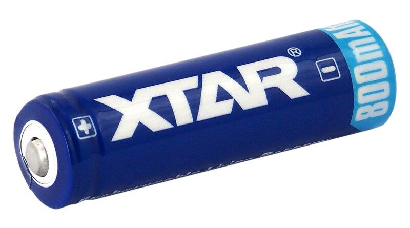 Batterie rechargeable LiIon AA R6 3,7V 800mAh XTAR