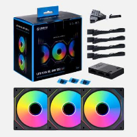 Вентилатори Lian Li UNI SL-INF 120 Black ARGB, 3 Fan комплект