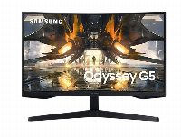 Монитор Samsung LS27AG550A 27" Odyssey G55A, VA Curved, QHD 2560x1440 , 165 Hz, 1 ms, HDR10, AMD FreeSync