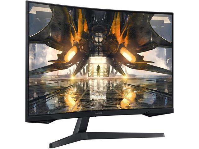 Монитор Samsung LS27AG550A 27" Odyssey G55A, VA Curved, QHD 2560x1440 , 165 Hz, 1 ms, HDR10, AMD FreeSync