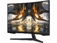 Монитор Samsung LS27AG550A 27" Odyssey G55A, VA Curved, QHD 2560x1440 , 165 Hz, 1 ms, HDR10, AMD FreeSync