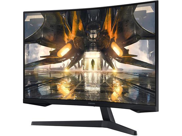 Монитор Samsung LS27AG550A 27" Odyssey G55A, VA Curved, QHD 2560x1440 , 165 Hz, 1 ms, HDR10, AMD FreeSync
