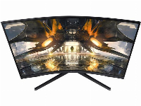 Монитор Samsung LS27AG550A 27" Odyssey G55A, VA Curved, QHD 2560x1440 , 165 Hz, 1 ms, HDR10, AMD FreeSync