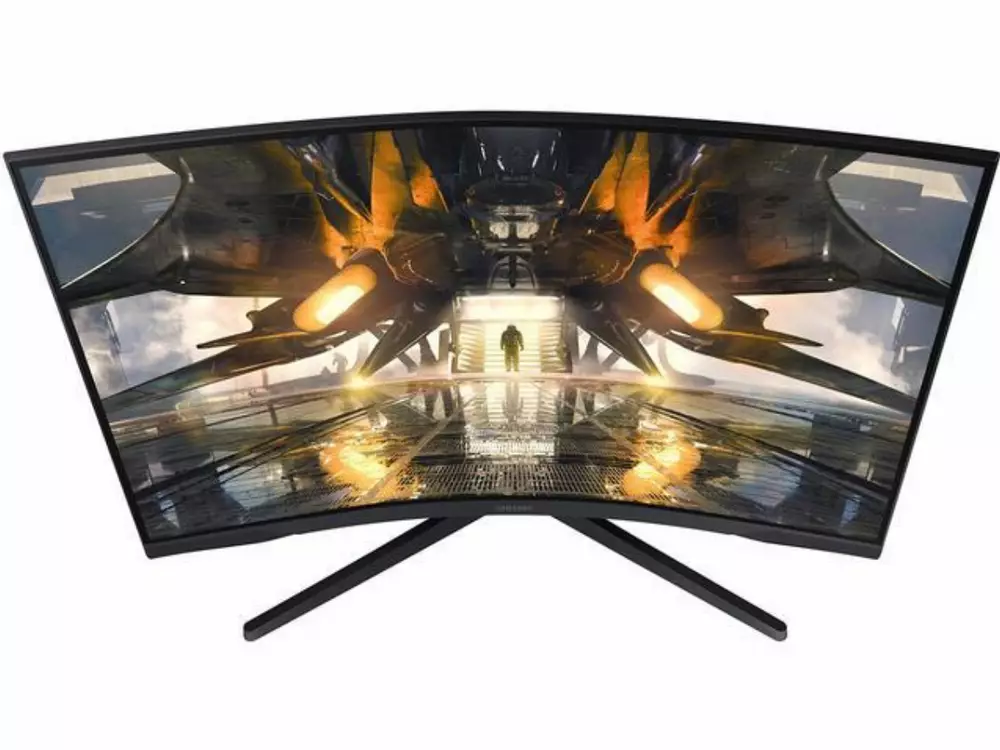 Монитор Samsung LS27AG550A 27" Odyssey G55A, VA Curved, QHD 2560x1440 , 165 Hz, 1 ms, HDR10, AMD FreeSync