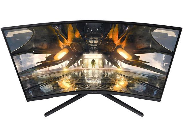 Монитор Samsung LS27AG550A 27" Odyssey G55A, VA Curved, QHD 2560x1440 , 165 Hz, 1 ms, HDR10, AMD FreeSync