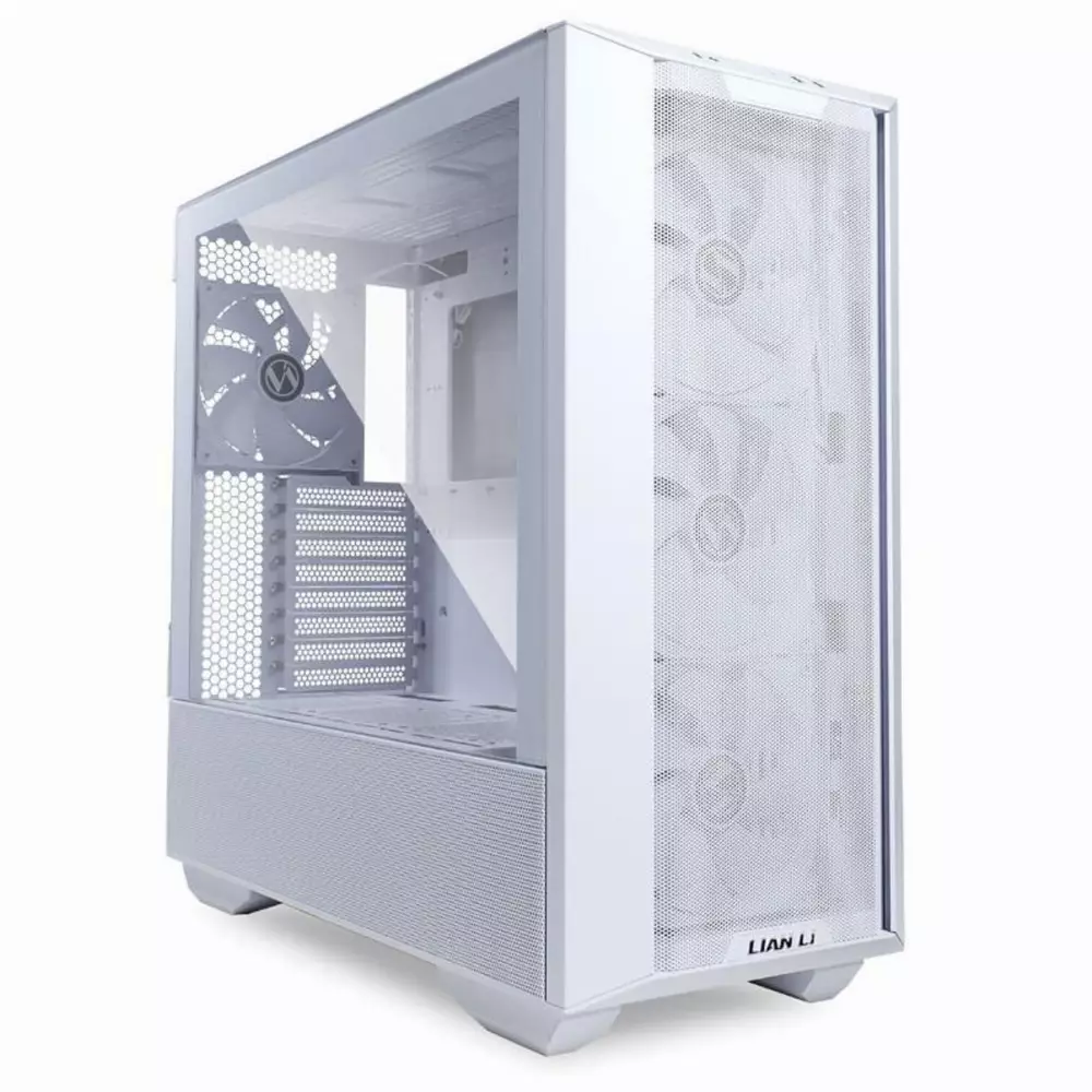 Кутия Lian Li LANCOOL III Mid-Tower Tempered Glass White