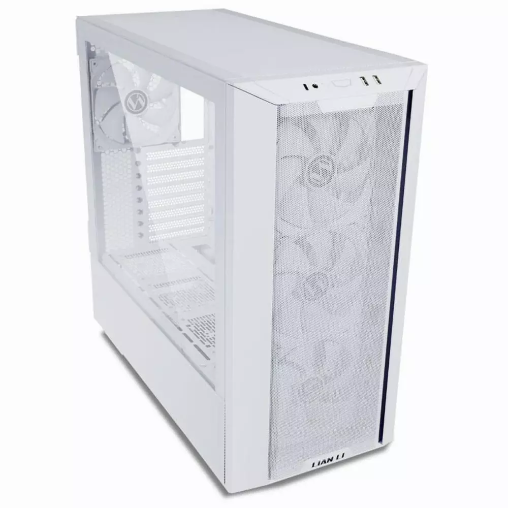Кутия Lian Li LANCOOL III Mid-Tower Tempered Glass White