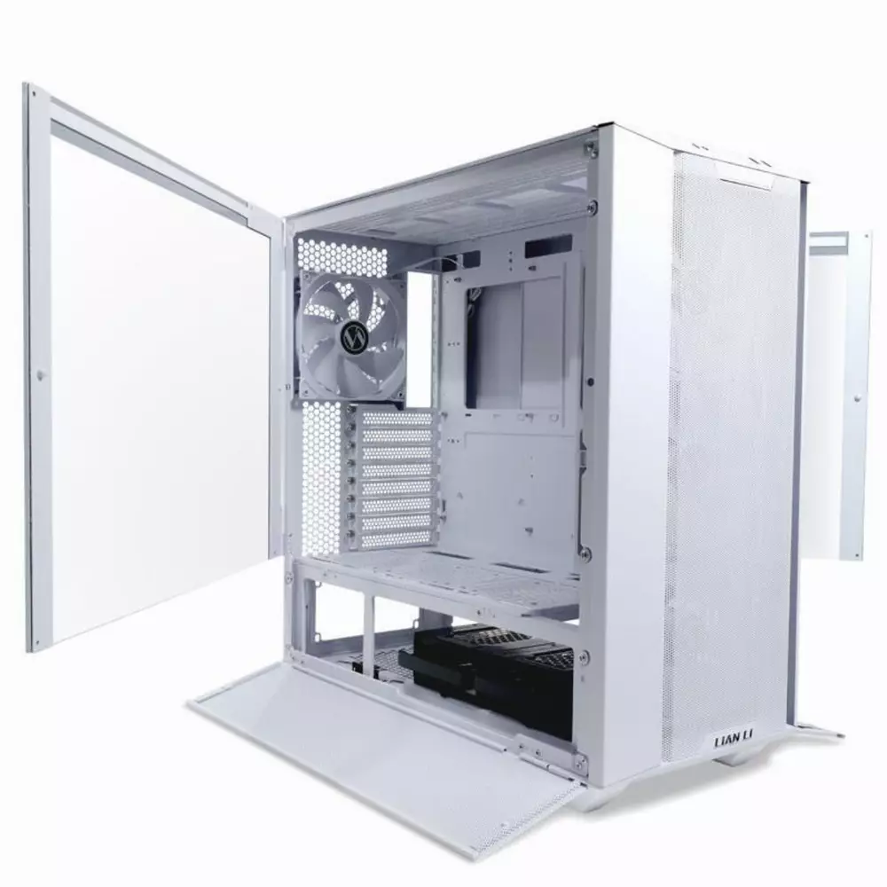 Кутия Lian Li LANCOOL III Mid-Tower Tempered Glass White