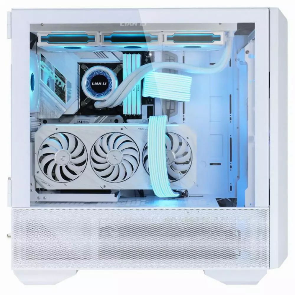 Кутия Lian Li LANCOOL III Mid-Tower Tempered Glass White