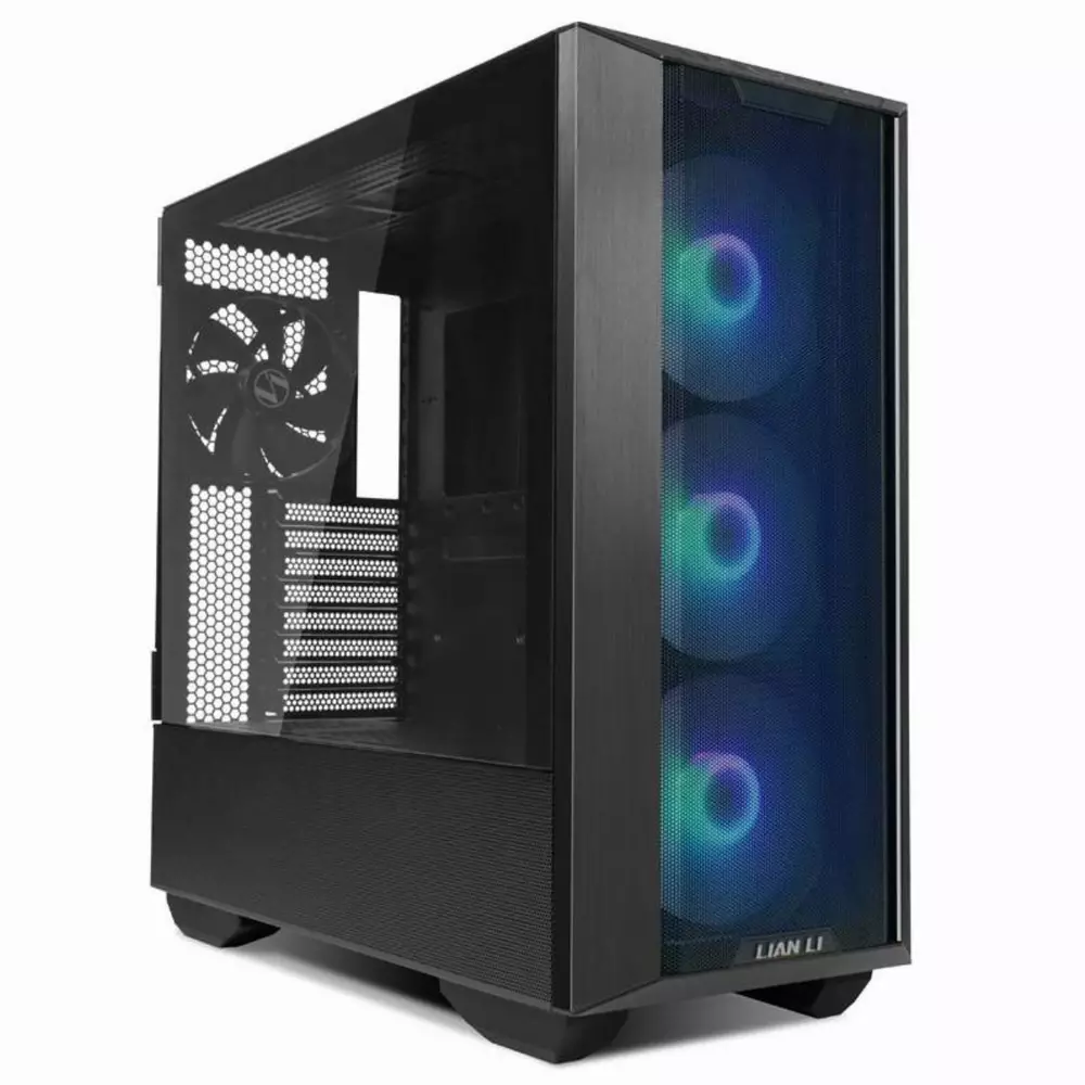 Кутия Lian Li LANCOOL III RGB Mid-Tower Tempered Glass Black
