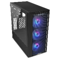 Кутия Lian Li LANCOOL III RGB Mid-Tower Tempered Glass Black