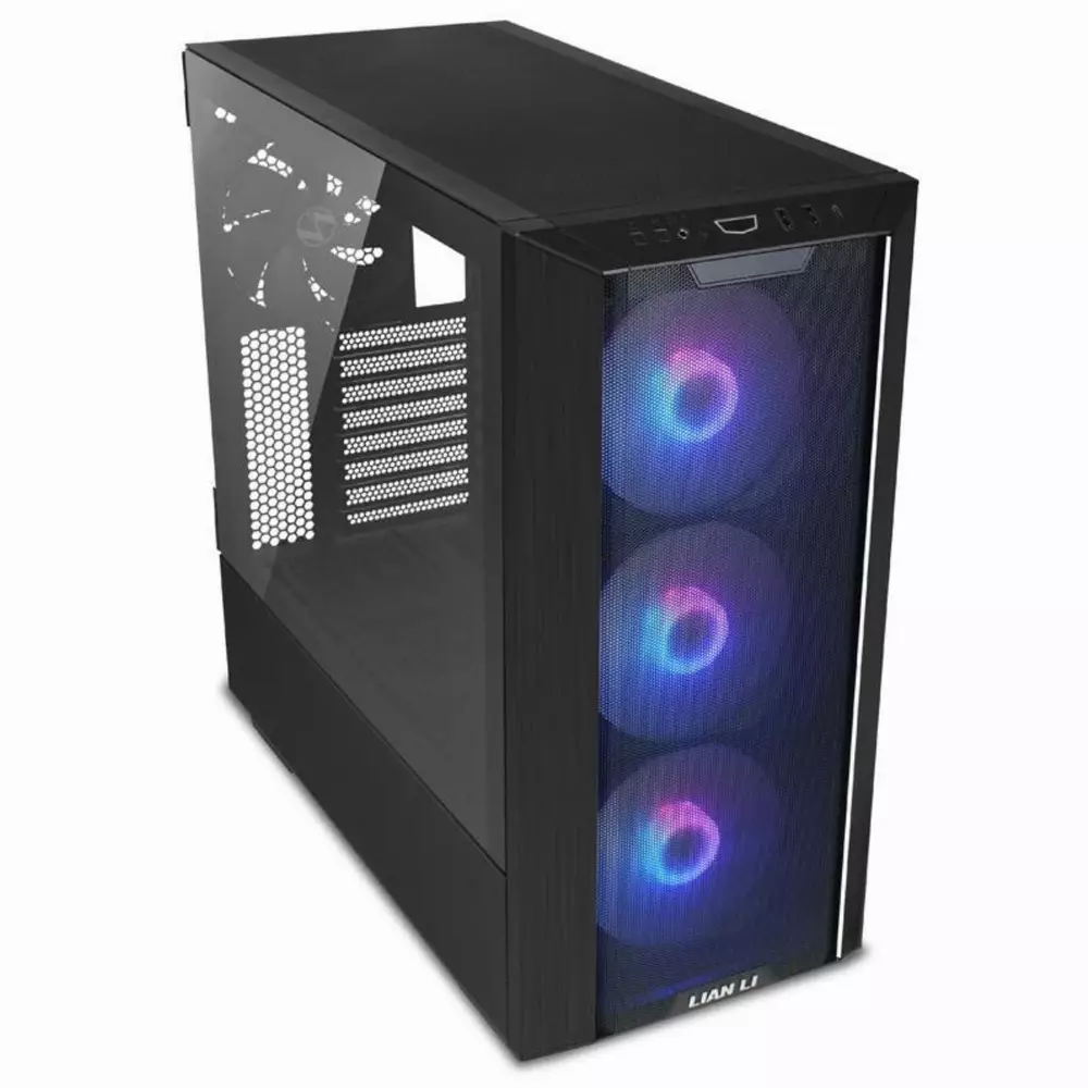 Кутия Lian Li LANCOOL III RGB Mid-Tower Tempered Glass Black