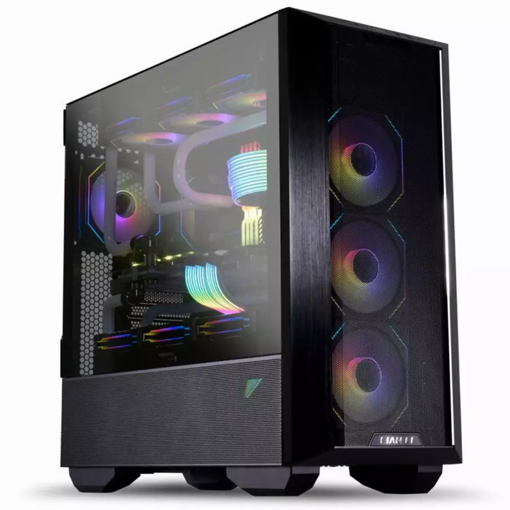 Кутия Lian Li LANCOOL III RGB Mid-Tower Tempered Glass Black