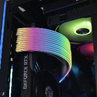 RGB за кабели GPU Lian Li Strimer Plus V2 Triple 8-pin ARGB GPU Extension Cable