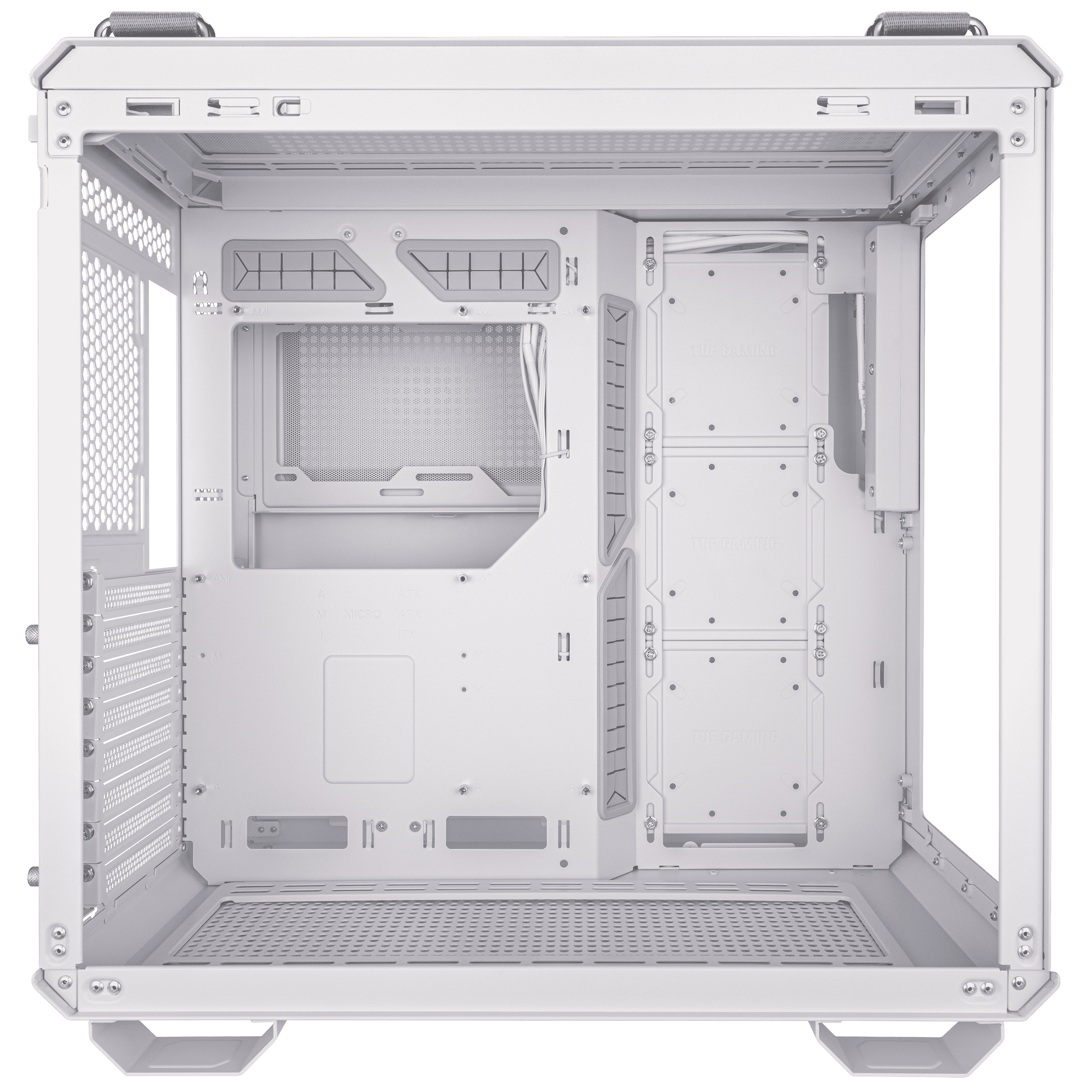 Кутия ASUS TUF Gaming GT502 White Edition Mid-Tower Aura Sync RGB