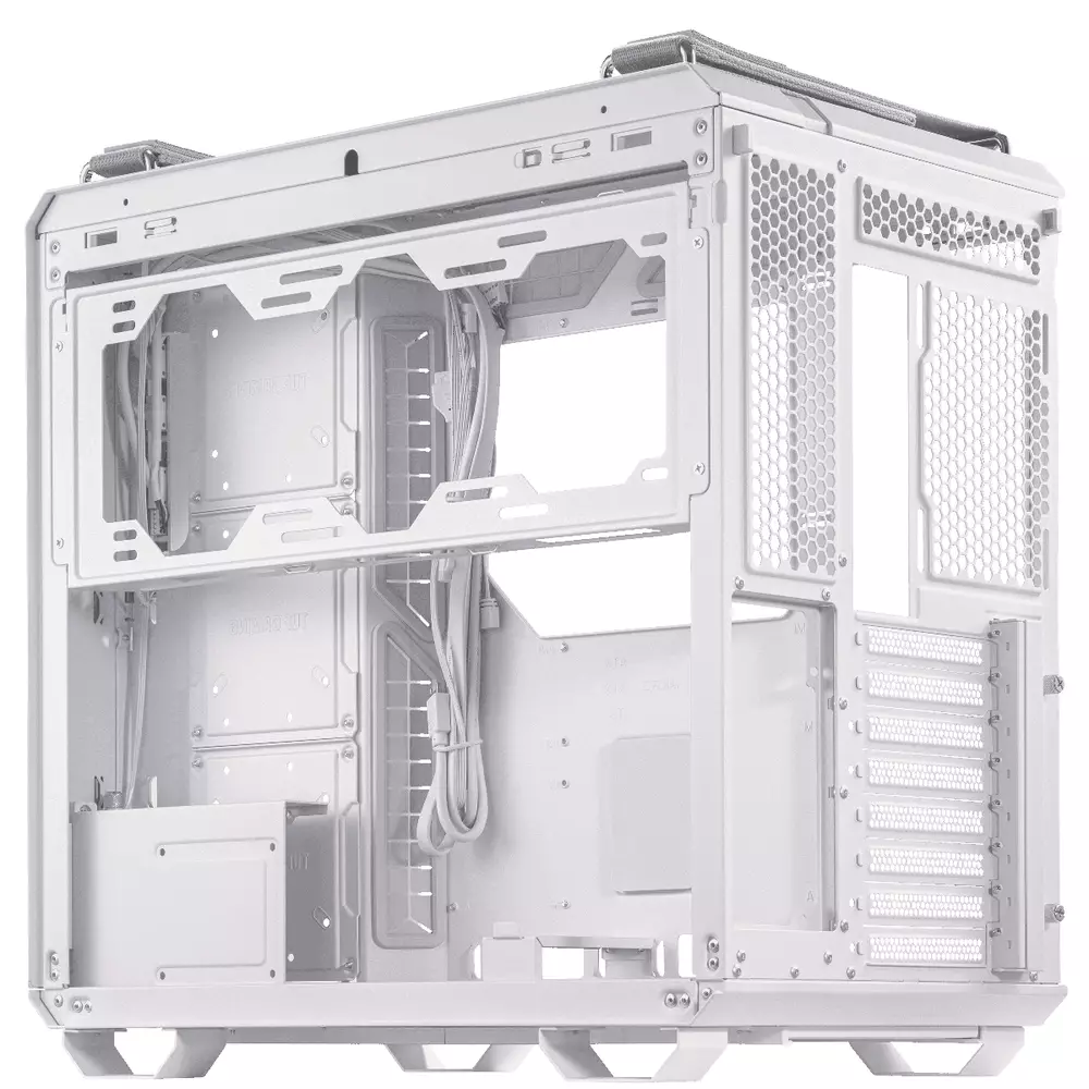 Кутия ASUS TUF Gaming GT502 White Edition Mid-Tower Aura Sync RGB
