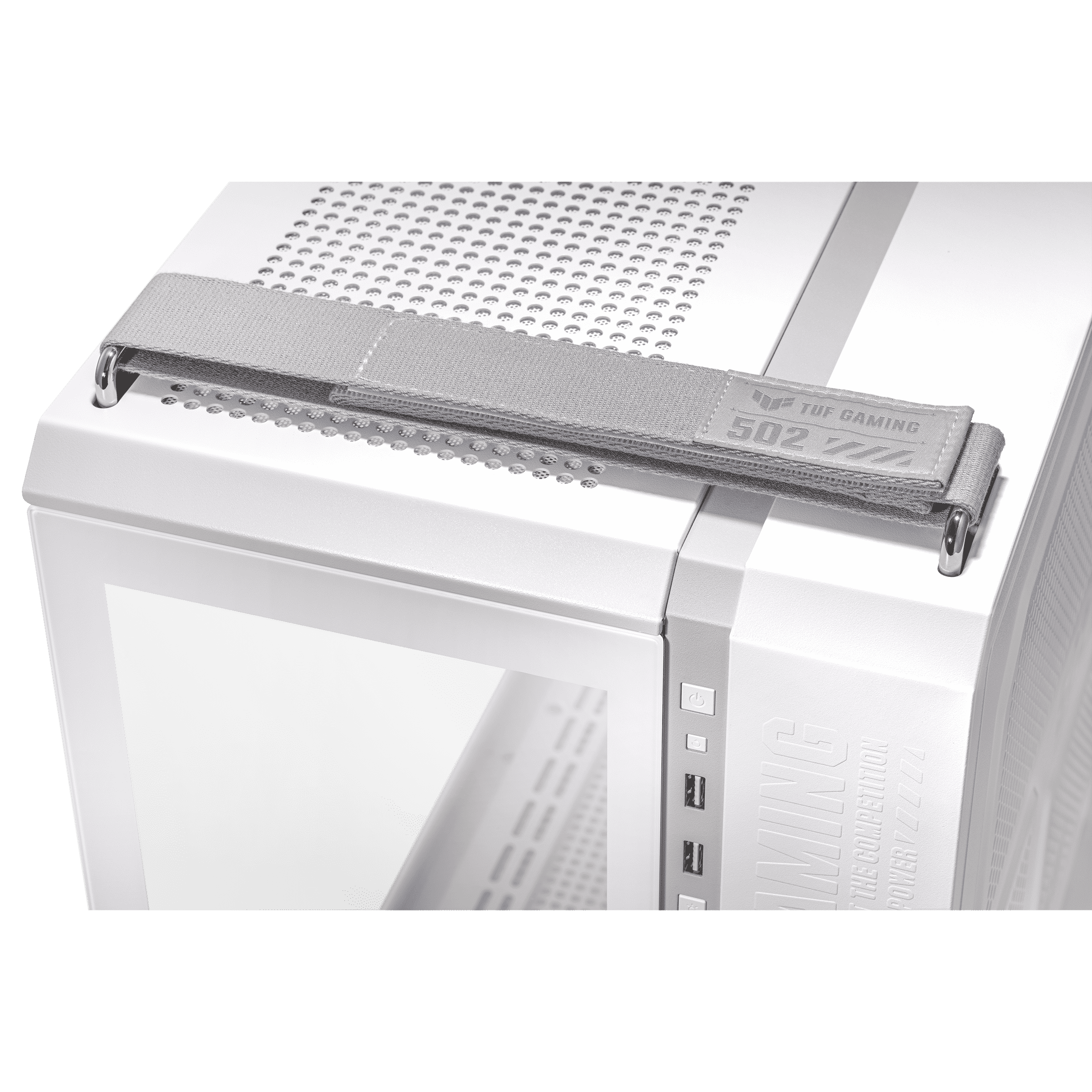 Кутия ASUS TUF Gaming GT502 White Edition Mid-Tower Aura Sync RGB