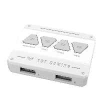 Вентилатори ASUS TUF GAMING TF120 White Edition 3 Pack 120mm ARGB
