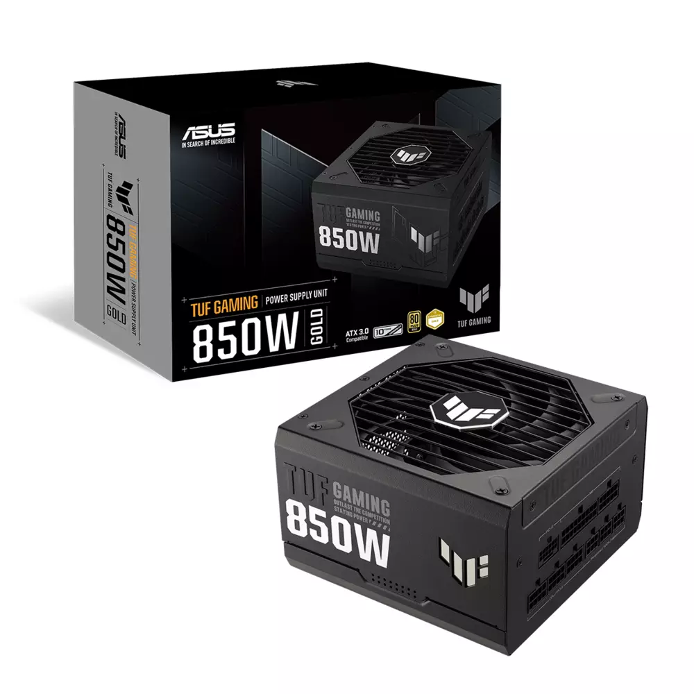 Захранване ASUS TUF Gaming 850W 80 Plus Gold PCIe 5.0 Fully Modular