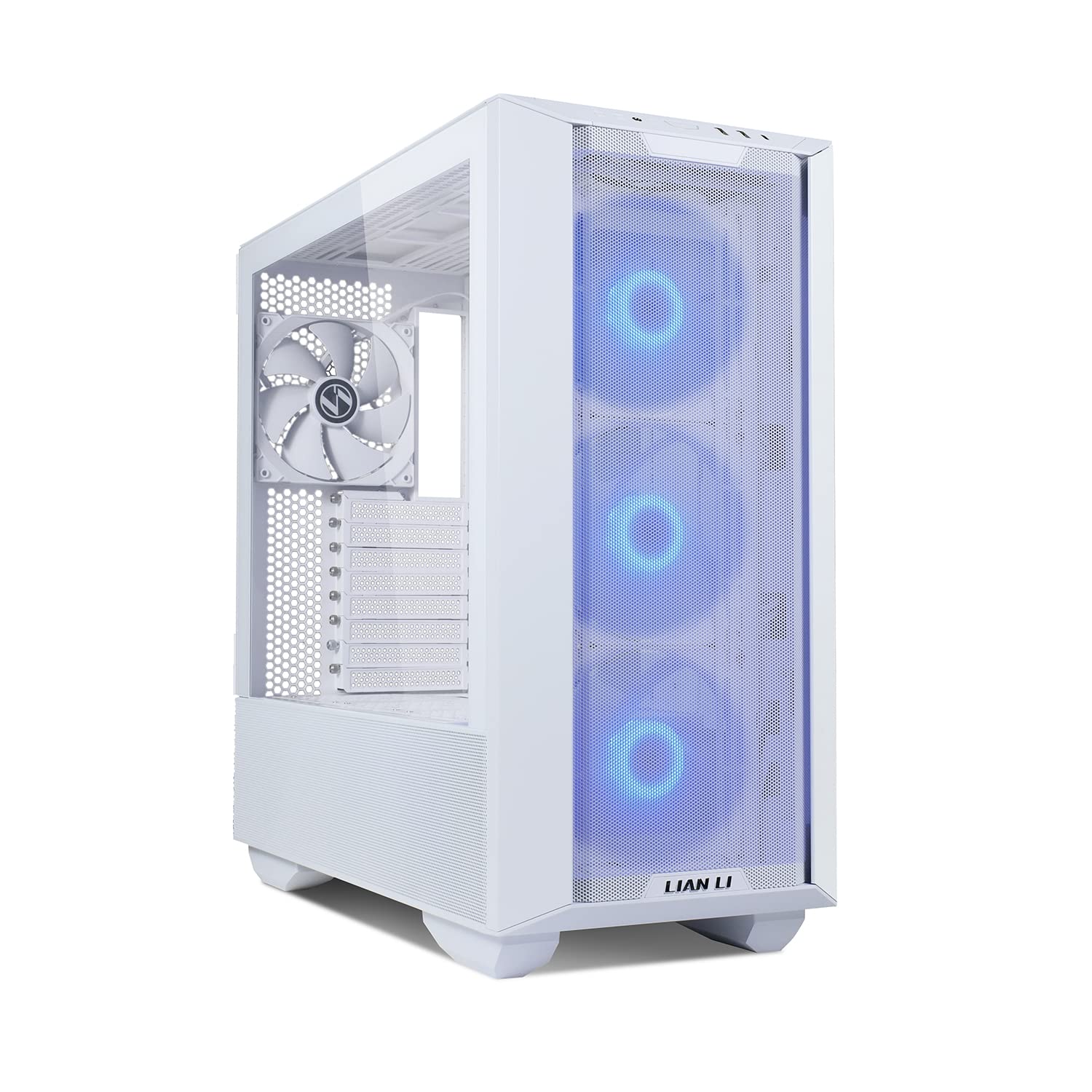 Кутия Lian Li LANCOOL III RGB Mid-Tower Tempered Glass White