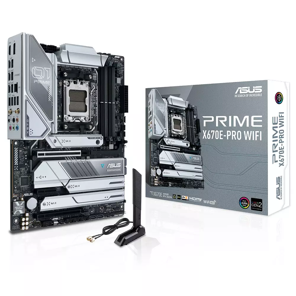 Дънна платка ASUS PRIME X670E PRO WIFI 6E AM5