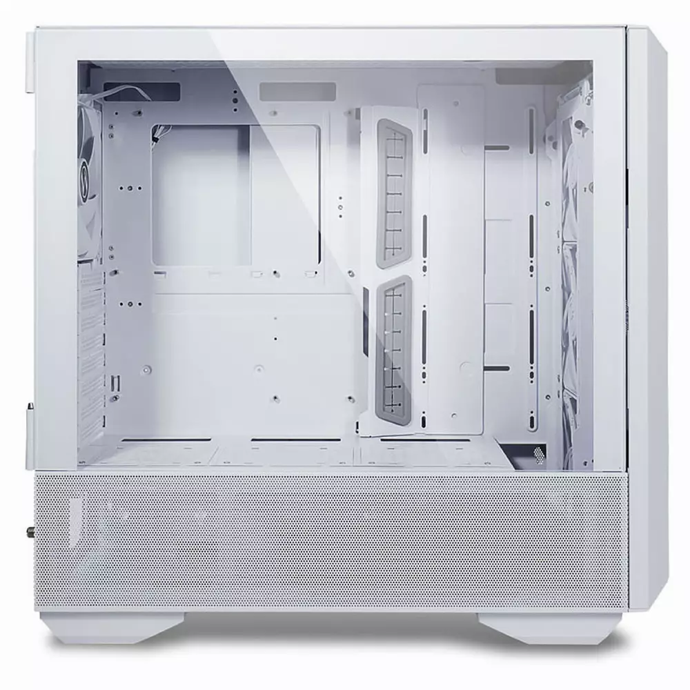 Кутия Lian Li LANCOOL III RGB Mid-Tower Tempered Glass White