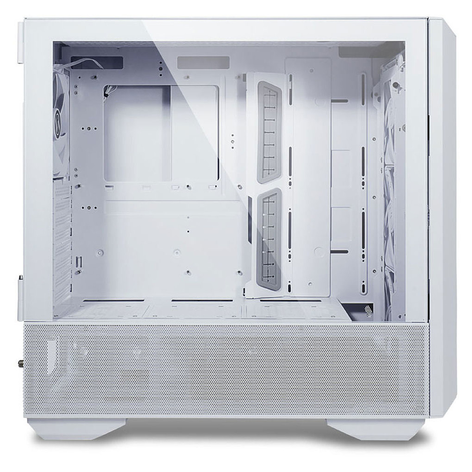 Кутия Lian Li LANCOOL III RGB Mid-Tower Tempered Glass White