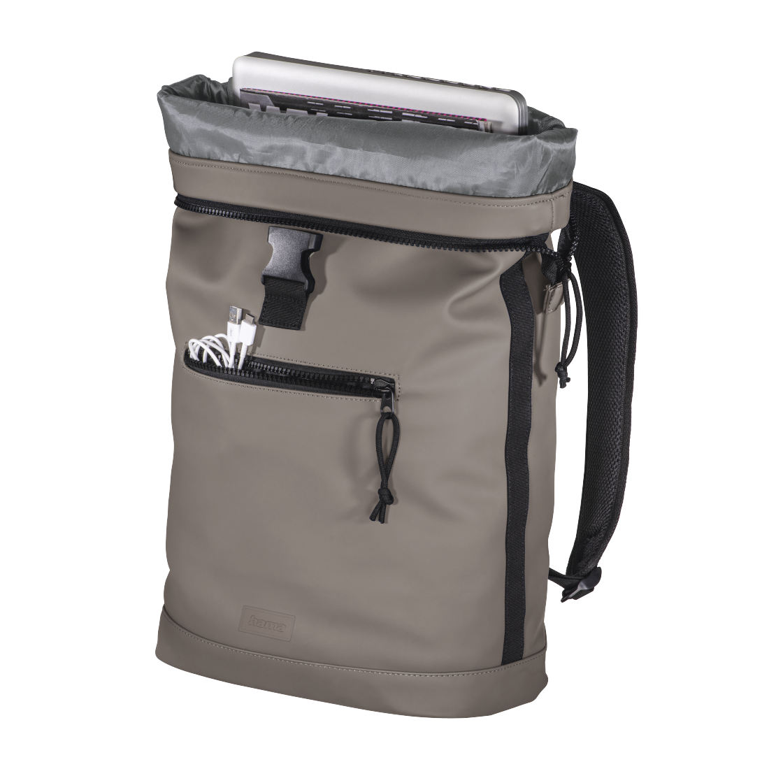 HAMA Раница Roll-top Merida за 15.6" лаптоп, кафяво