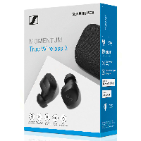 Слушалки Sennheiser MOMENTUM True Wireless 3 - черни