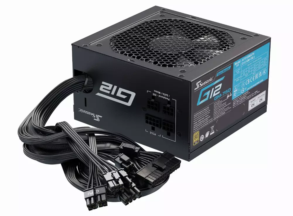 Захранване Seasonic G12 GM-750 PSU 750W 80 Plus Gold