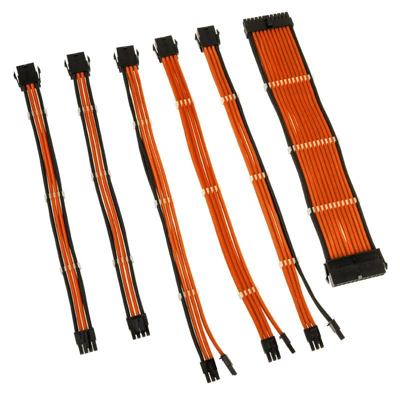 Комплект оплетени кабели Kolink Core Orange