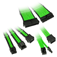 Комплект оплетени кабели Kolink Core Green