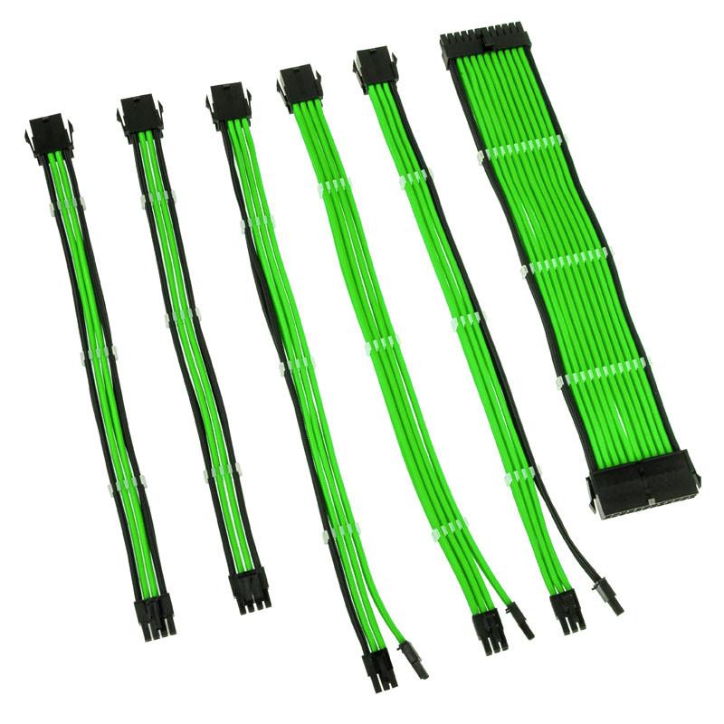 Комплект оплетени кабели Kolink Core Green