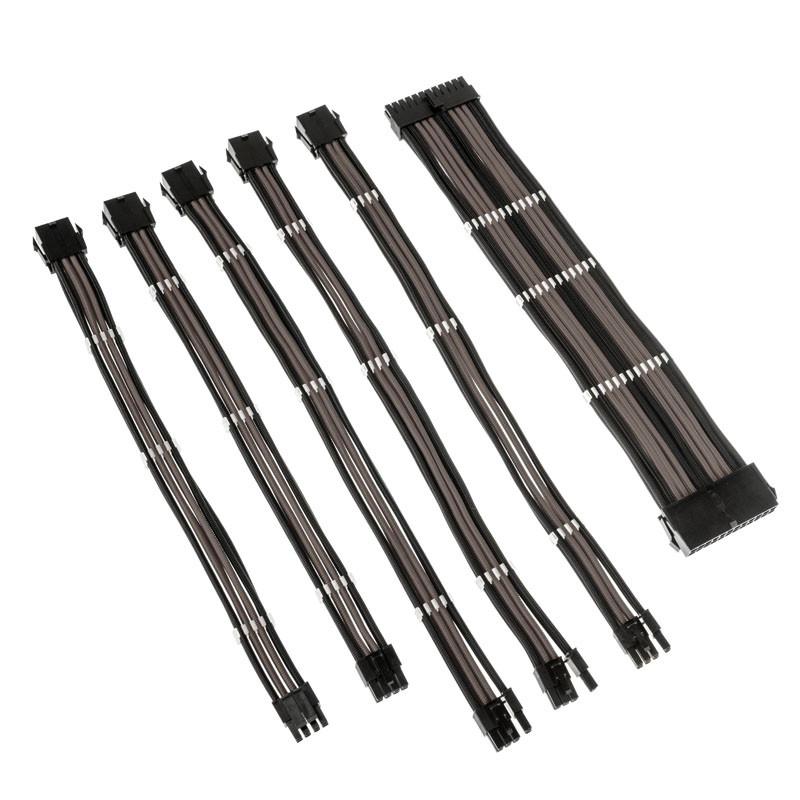 Комплект оплетени кабели Kolink Core Black/Gunmetal