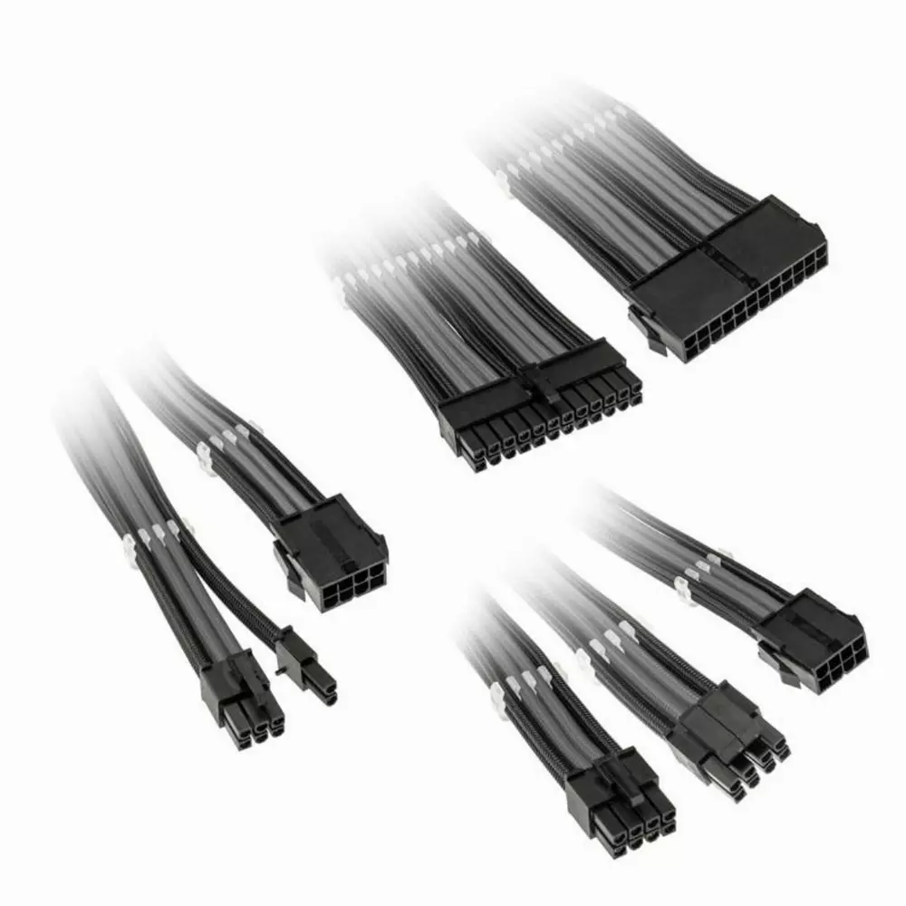 Συμπλήρωμα πλεγμένων καλωδίων Kolink Core Black/Grey