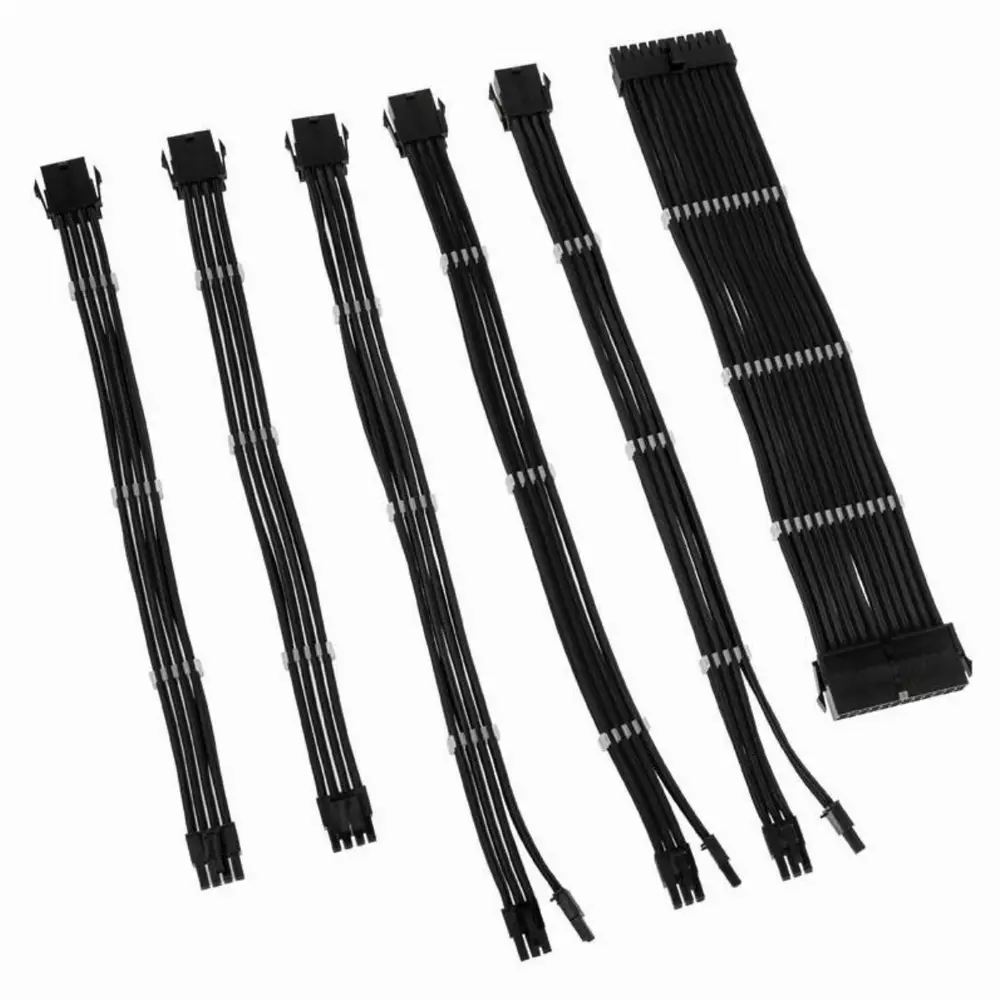 Комплект оплетени кабели Kolink Core Black
