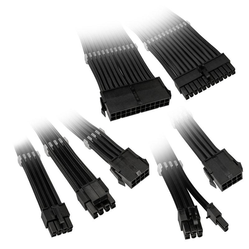 Комплект оплетени кабели Kolink Core Black