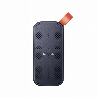 Външен SSD SanDisk Portable, 2TB, USB 3.2, Type-C, Черен