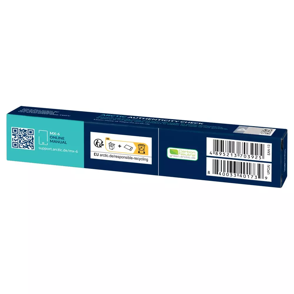 Термо паста Arctic MX-6 Thermal Compound 4gr - ACTCP00080A