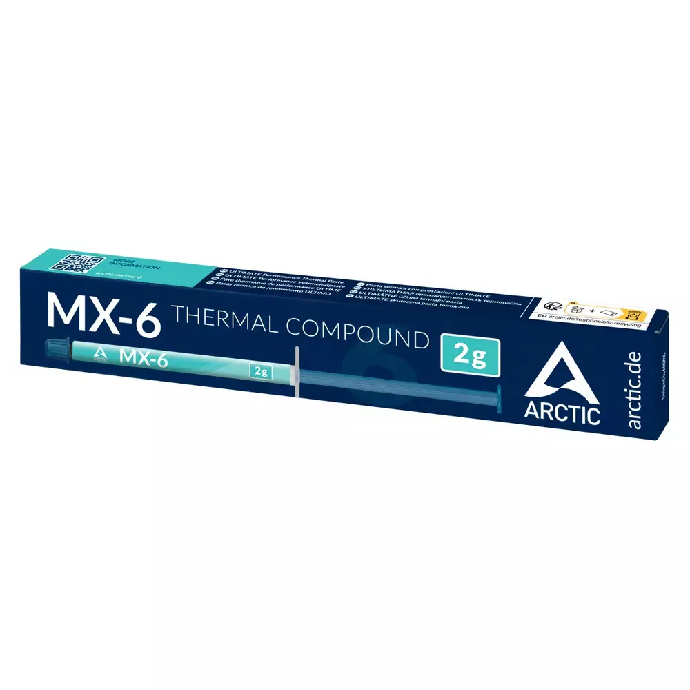 Термо паста Arctic MX-6 Thermal Compound 2gr - ACTCP00079A